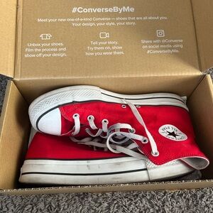 Red platform converses
